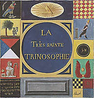 Très Sainte Trinosophie, Deckblatt