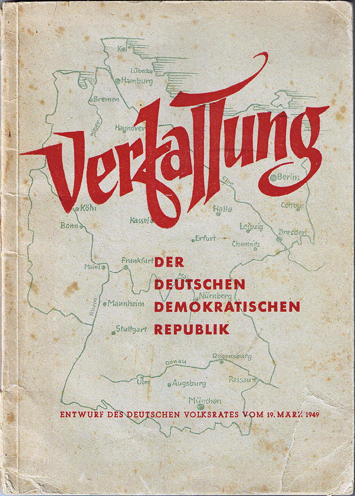 DDR Verfassung