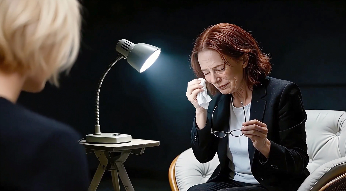 Satirischvirtuellfiktives Verhör von Annetta Kahane zur ihrer Spitzeltätigkeit